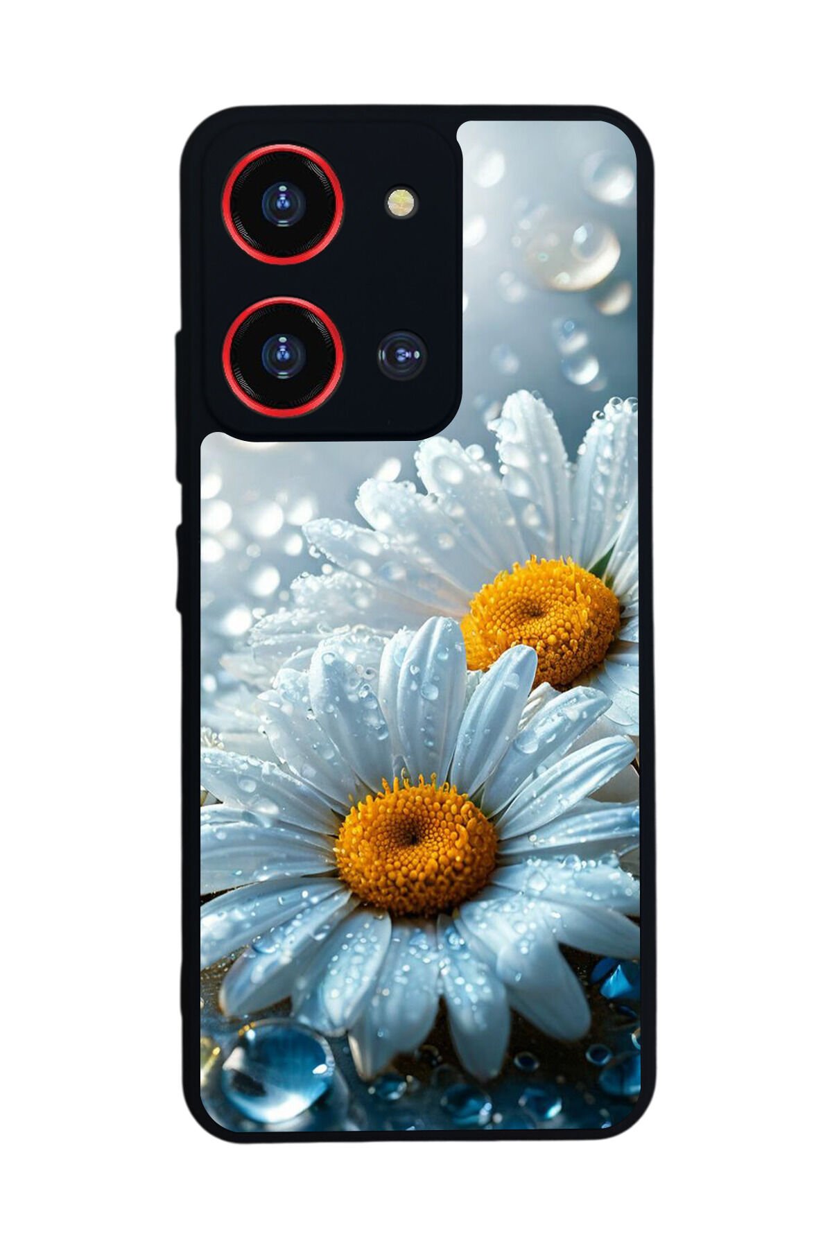 Reeder S19 Max Pro S 108MP Uyumlu Cicek Tasarımlı Glossy Premium Kılıf