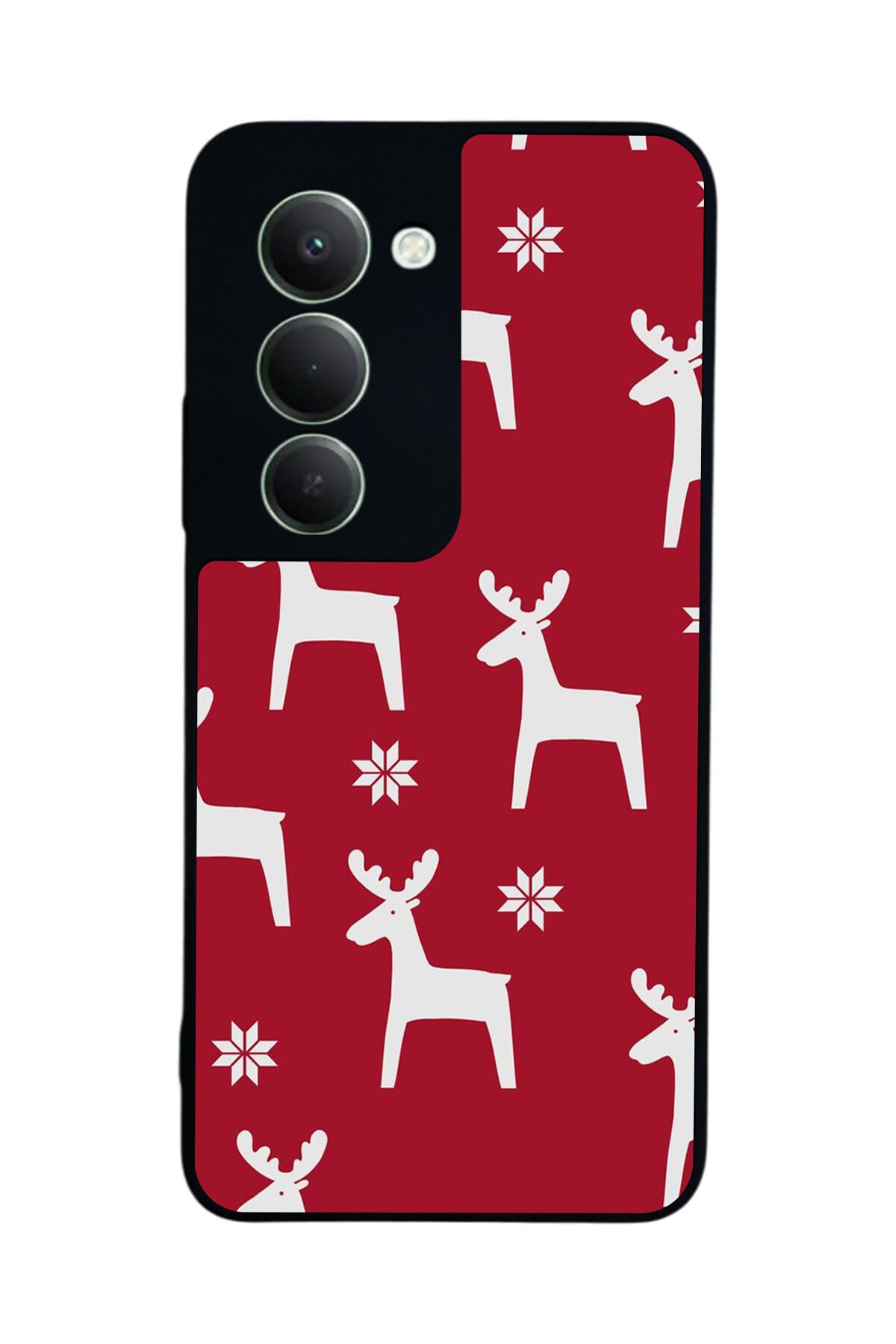 Xiaomi Redmi 15 5G Uyumlu Yilbasi Christmas Tasarımlı Glossy Premium Kılıf