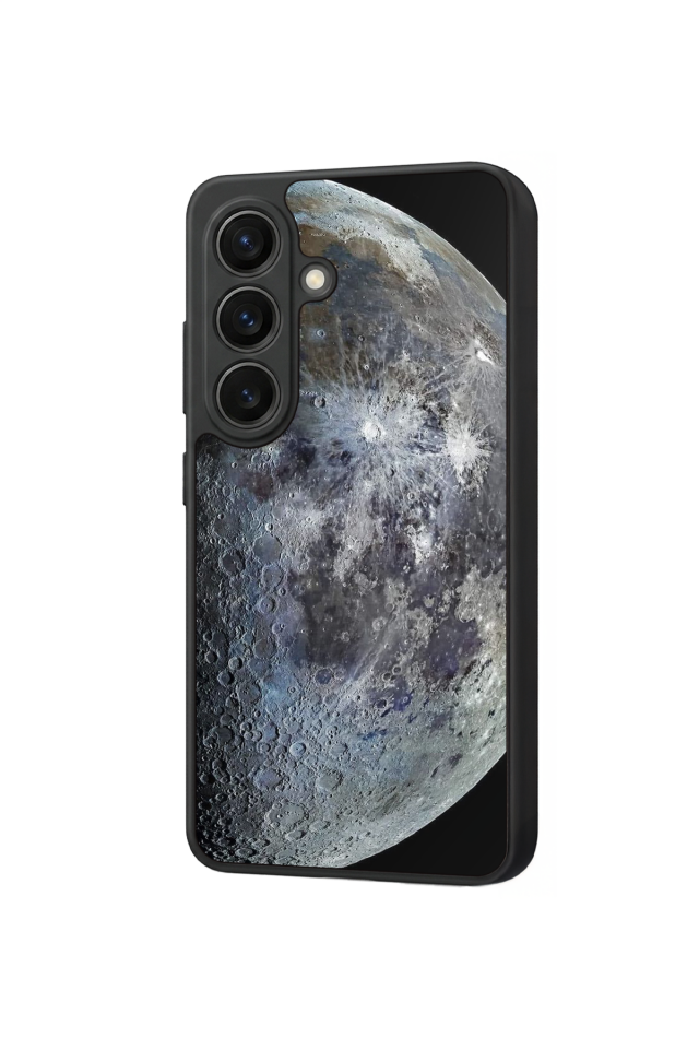 Samsung Galaxy S26 Uyumlu Ay Tasarımlı Glossy Premium Kılıf