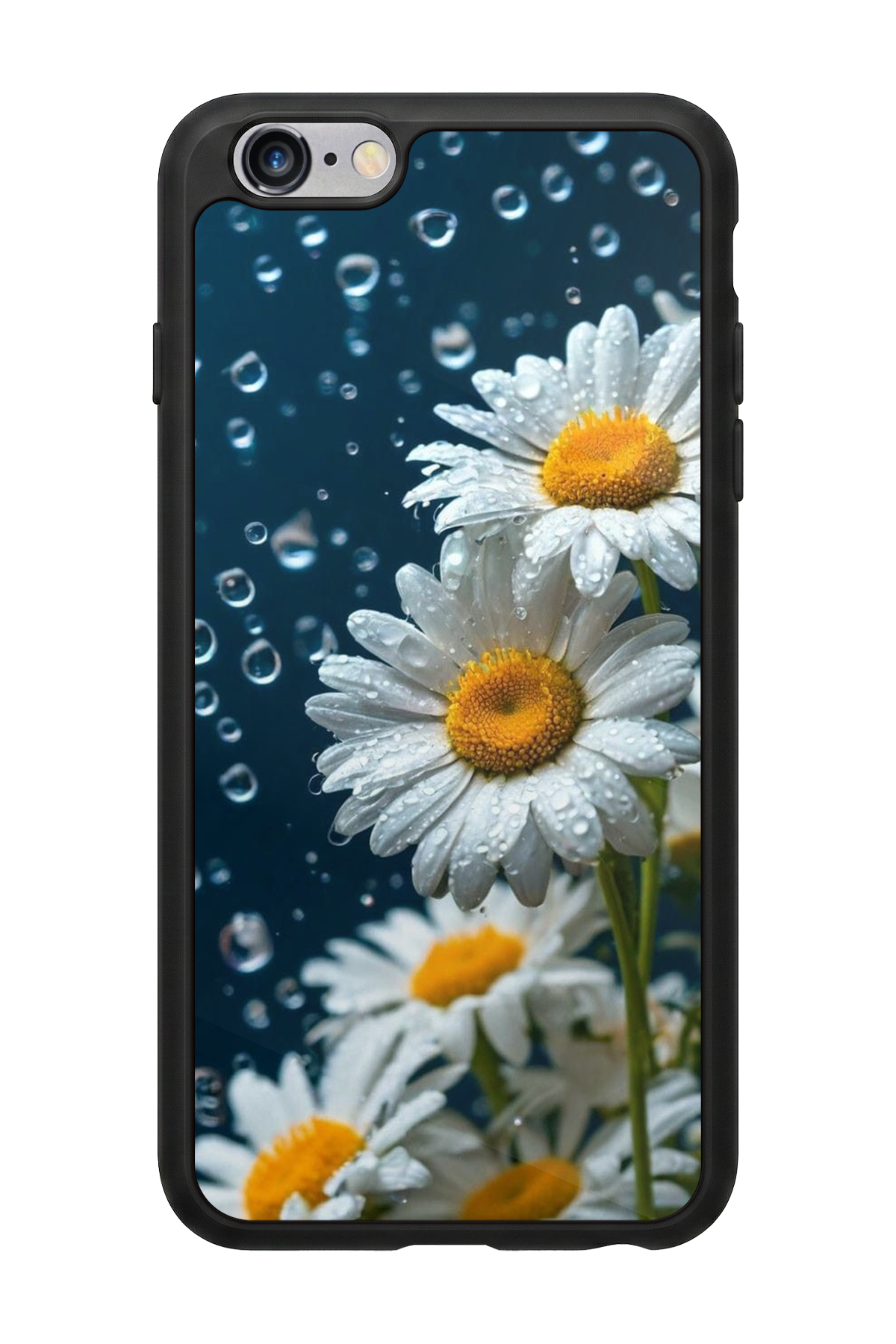 iPhone 6s Plus Uyumlu Cicek Tasarımlı Glossy Premium Kılıf