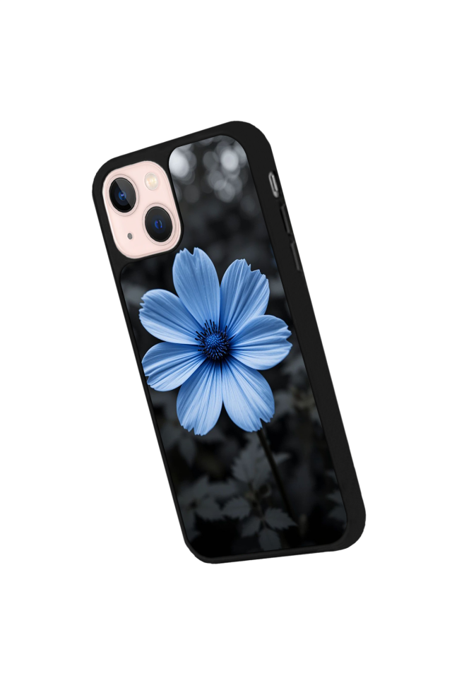iPhone 15 Plus Uyumlu Cicek Tasarımlı Glossy Premium Kılıf