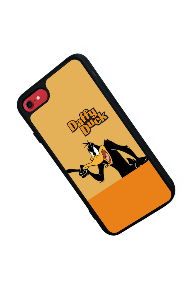 iPhone 7 Uyumlu Daffy duck Tasarımlı Glossy Premium Kılıf