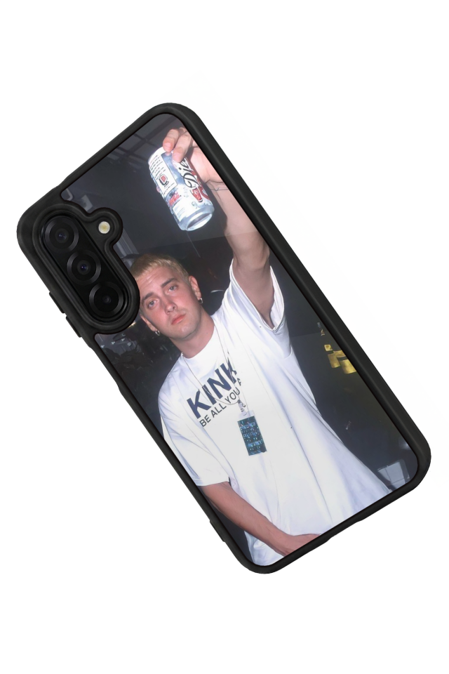Samsung Galaxy A56 Uyumlu Eminem Tasarımlı Glossy Premium Kılıf