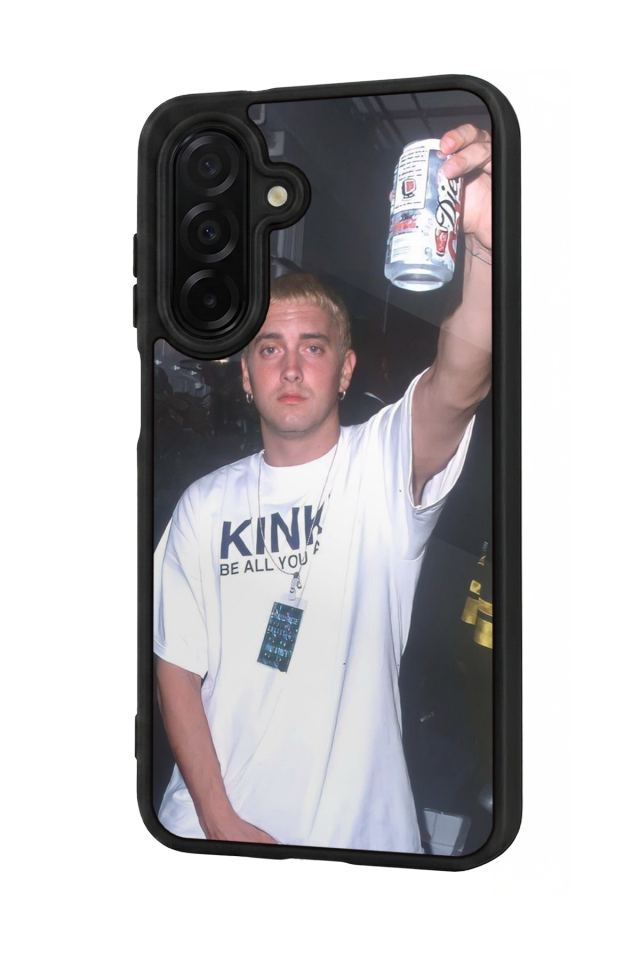 Samsung Galaxy A56 Uyumlu Eminem Tasarımlı Glossy Premium Kılıf