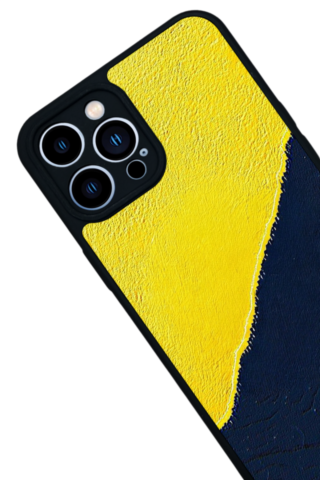 iPhone 13 Pro Max Uyumlu Fenerbahce Tasarımlı Glossy Premium Kılıf