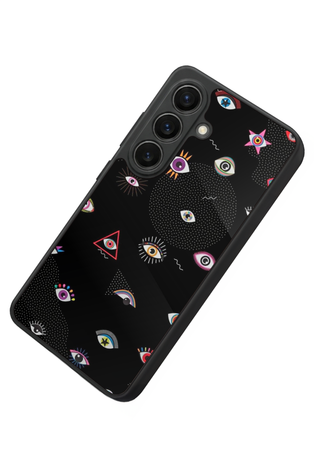 Samsung Galaxy S26 Uyumlu Göz Tasarımlı Glossy Premium Kılıf