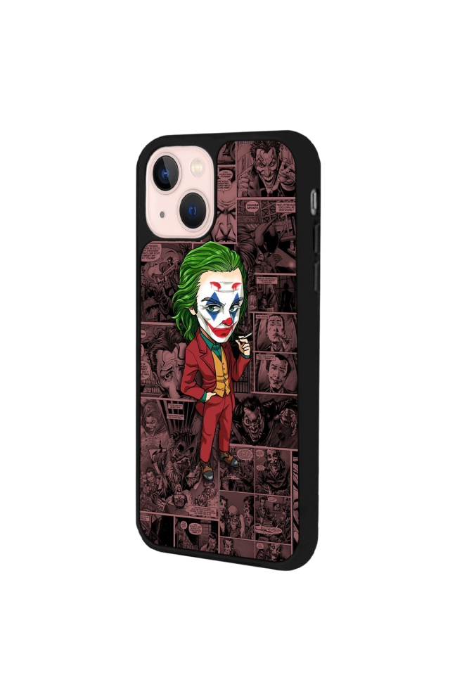 iPhone 13/14 Uyumlu Joker Tasarımlı Glossy Premium Kılıf