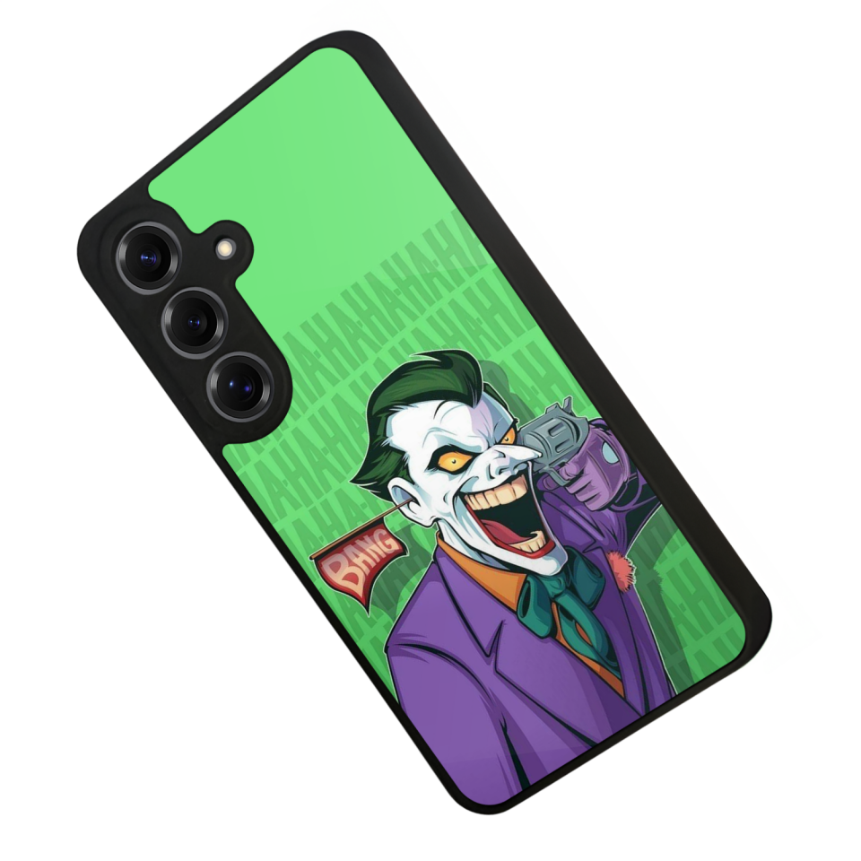 Samsung Galaxy S25 Uyumlu Joker Tasarımlı Glossy Premium Kılıf