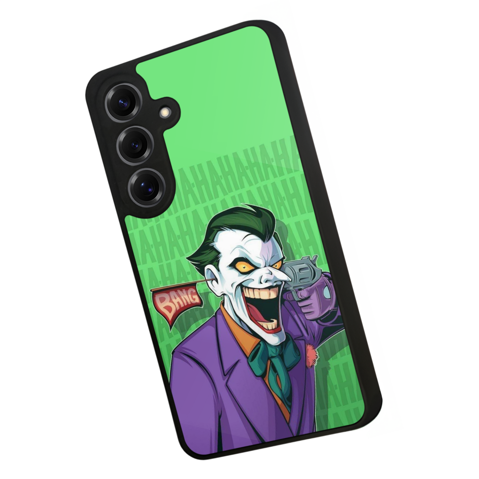 Samsung Galaxy S25 Uyumlu Joker Tasarımlı Glossy Premium Kılıf
