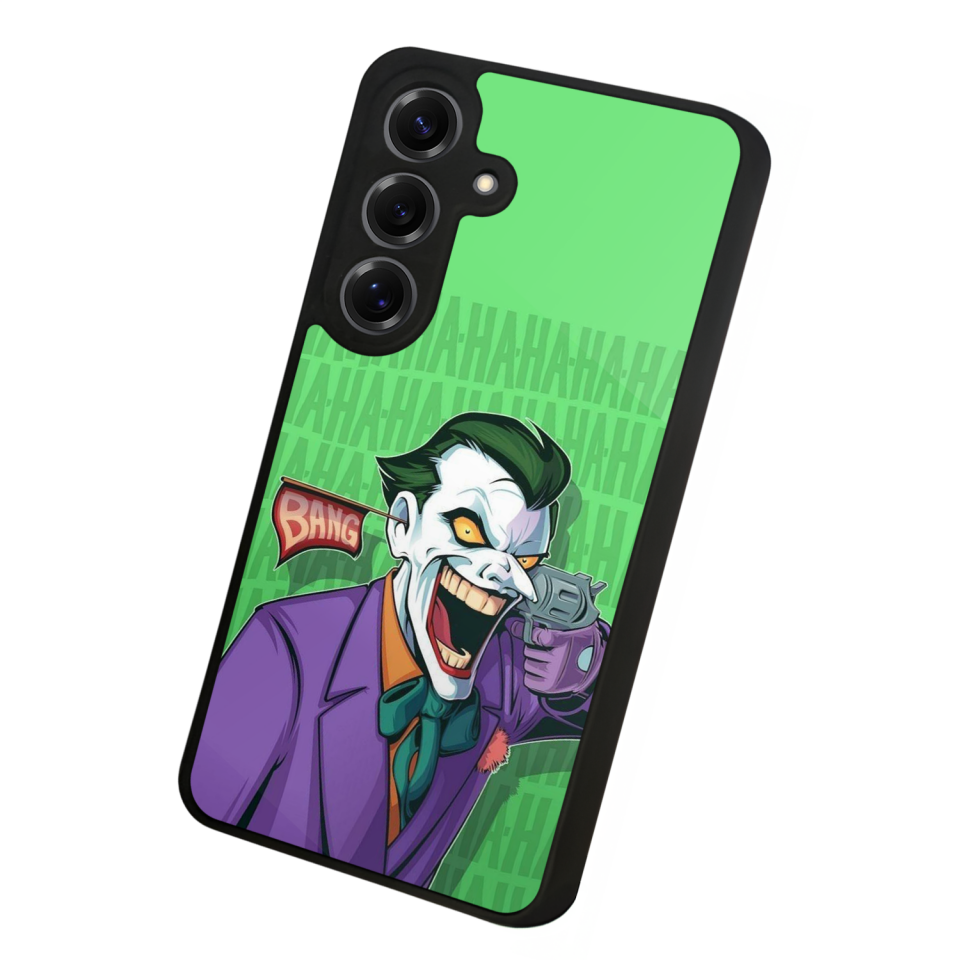 Samsung Galaxy S25 Uyumlu Joker Tasarımlı Glossy Premium Kılıf