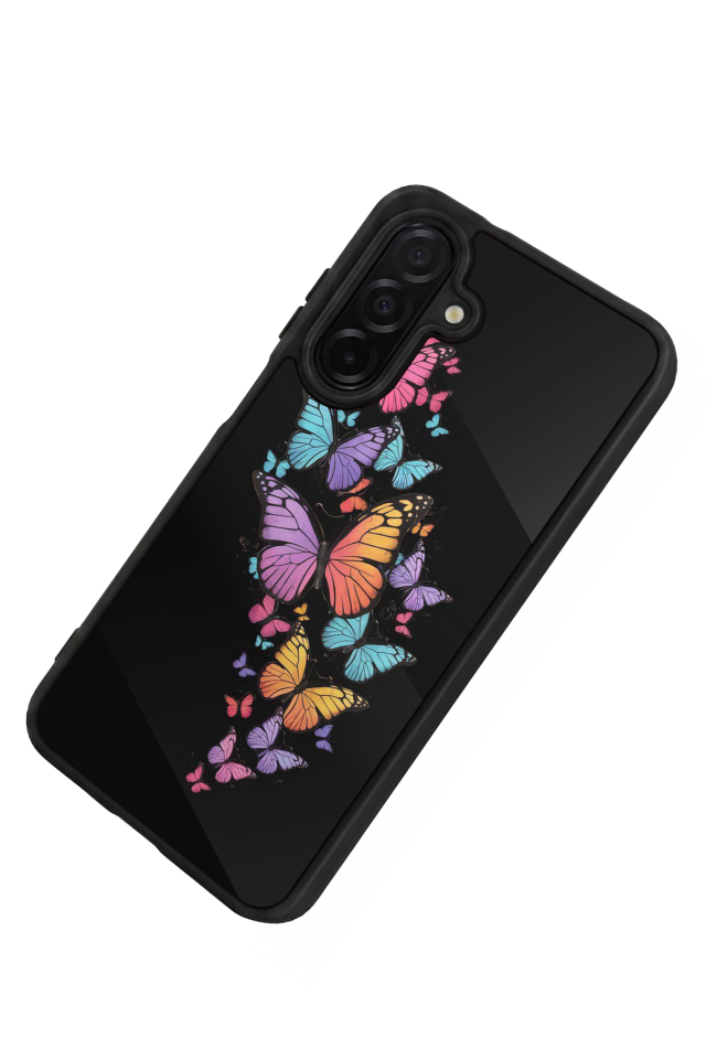 Samsung Galaxy A26 Uyumlu Kelebek Tasarımlı Glossy Premium Kılıf