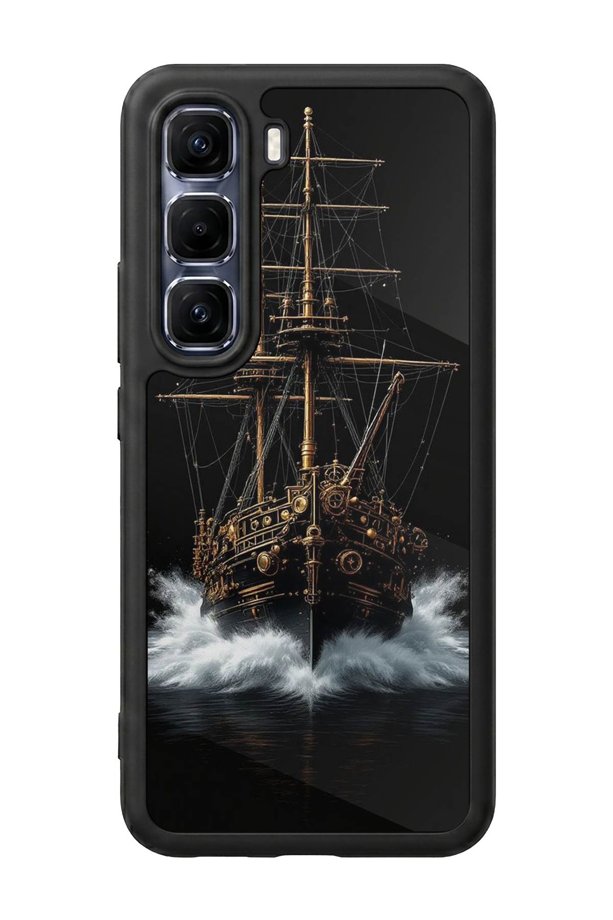Infinix Hot 60 Pro Plus Uyumlu Korsan Tasarımlı Glossy Premium Kılıf