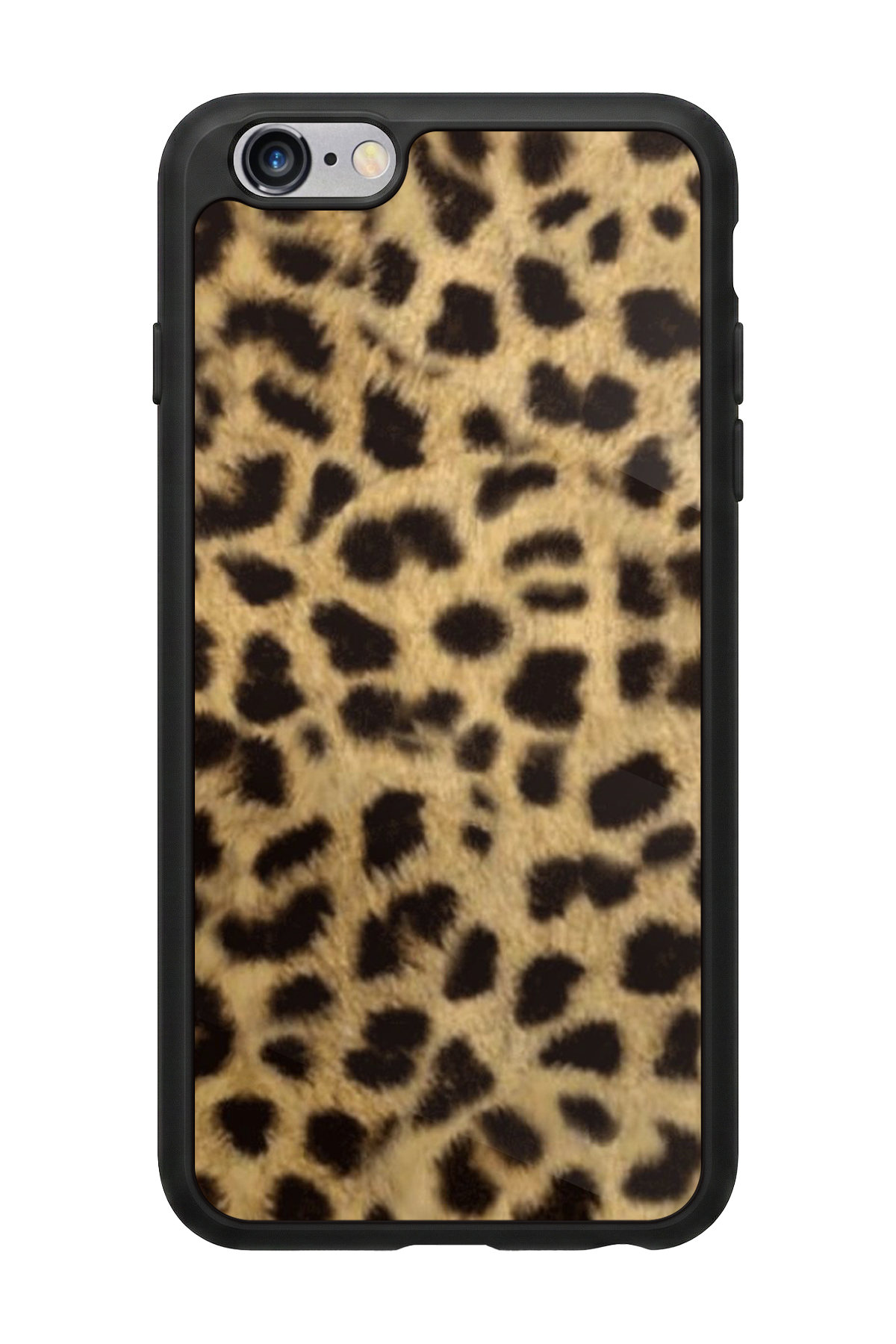 iPhone 6 Plus Uyumlu Leopar Tasarımlı Glossy Premium Kılıf