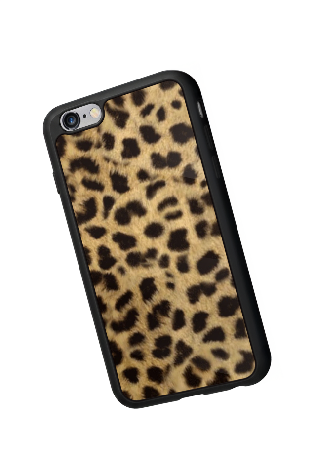 iPhone 6 Plus Uyumlu Leopar Tasarımlı Glossy Premium Kılıf