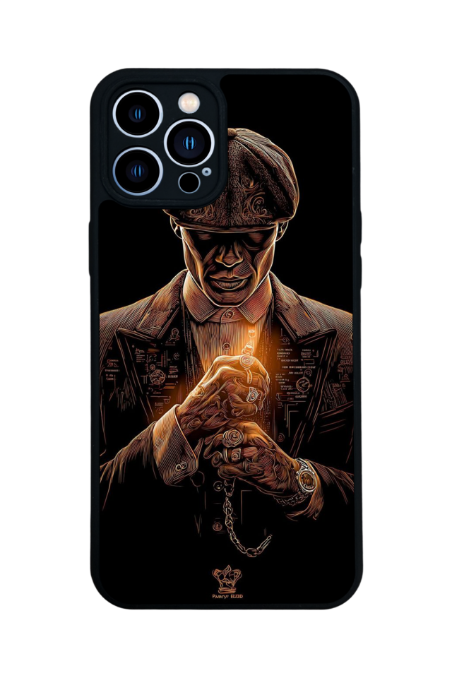 iPhone 12 Pro Max Uyumlu Peaky Blinders Tasarımlı Glossy Premium Kılıf