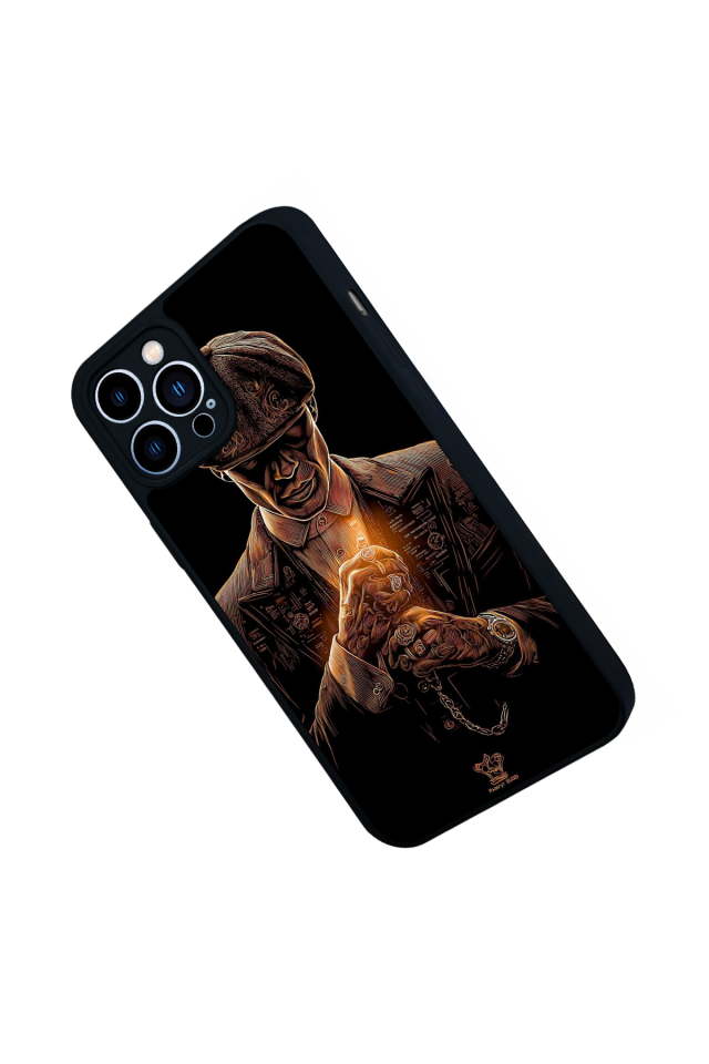 iPhone 12 Pro Max Uyumlu Peaky Blinders Tasarımlı Glossy Premium Kılıf