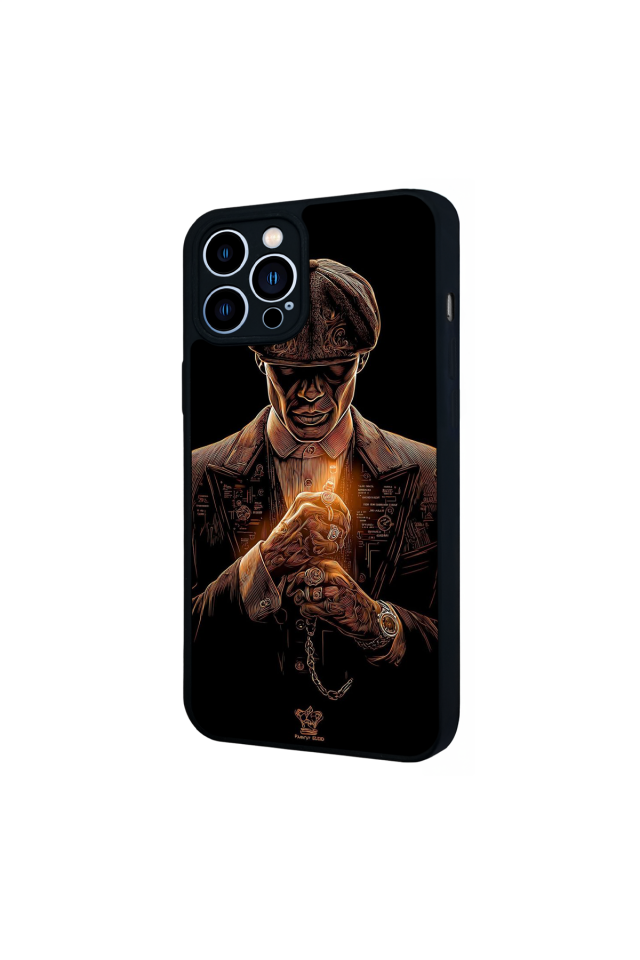 iPhone 12 Pro Max Uyumlu Peaky Blinders Tasarımlı Glossy Premium Kılıf