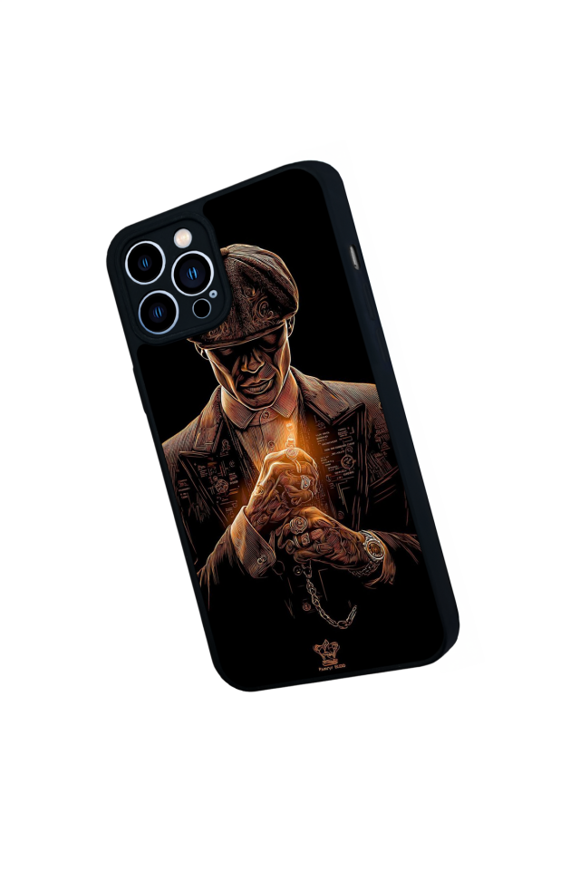 iPhone 12 Pro Max Uyumlu Peaky Blinders Tasarımlı Glossy Premium Kılıf