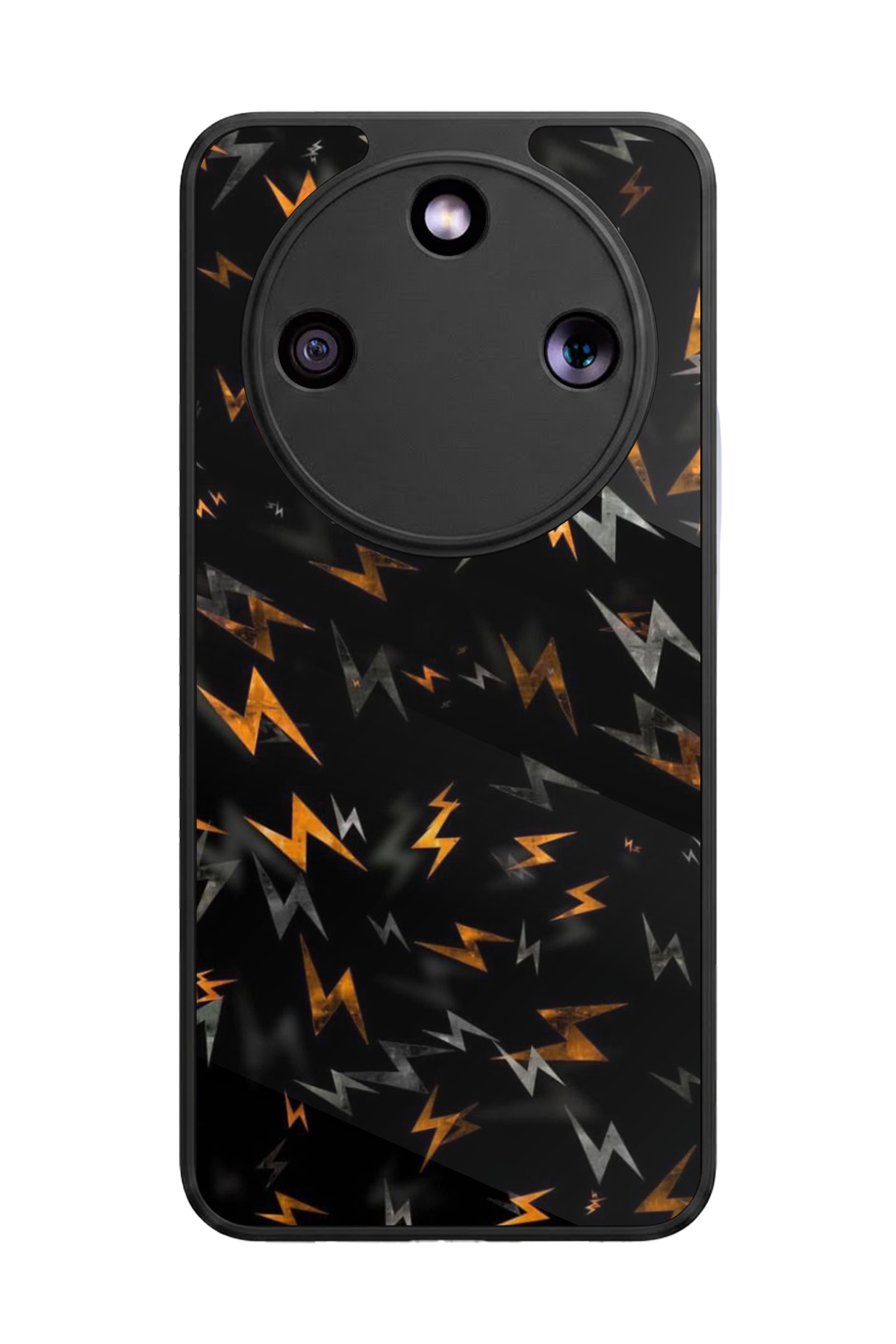 Honor Magic 8 Lite Uyumlu Simsek Tasarımlı Glossy Premium Kılıf
