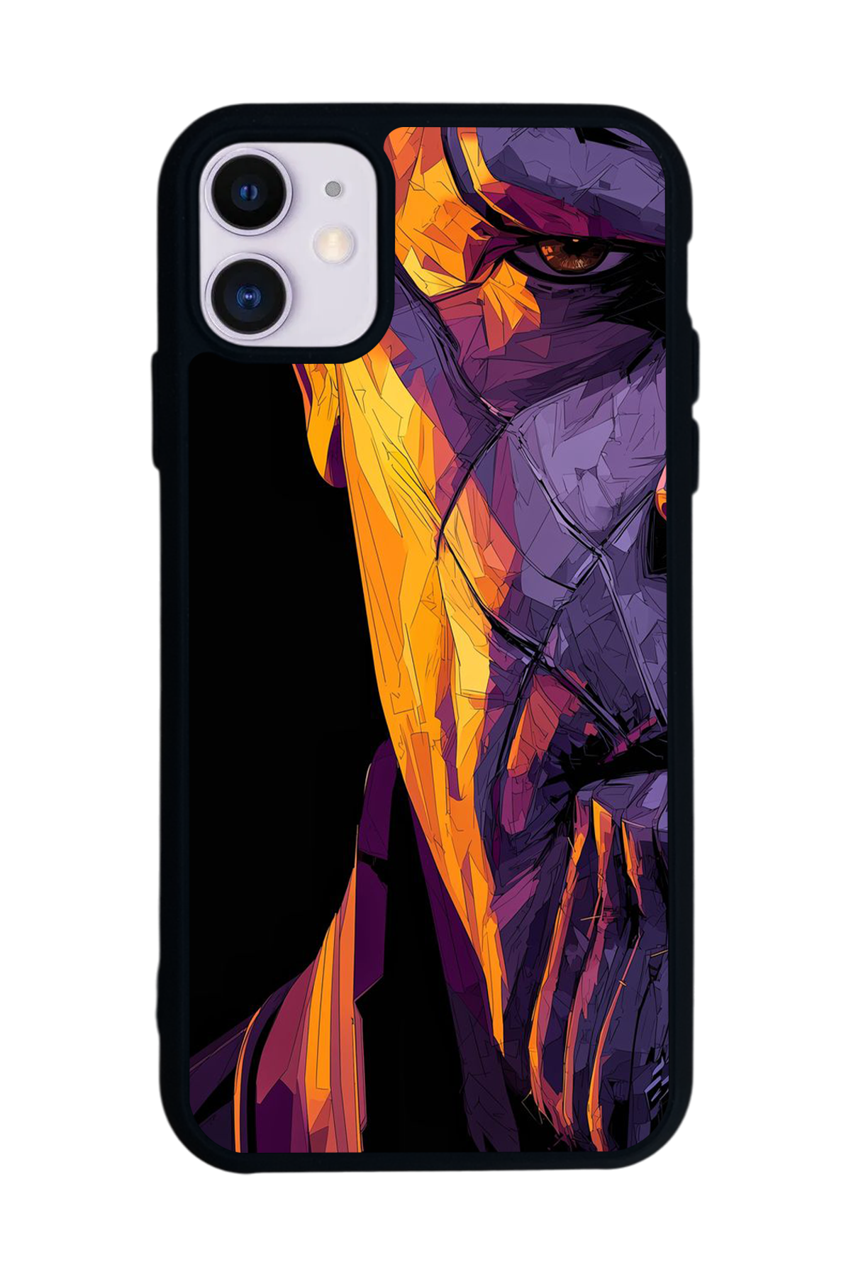 iPhone 11 Uyumlu Thanos Tasarımlı Glossy Premium Kılıf