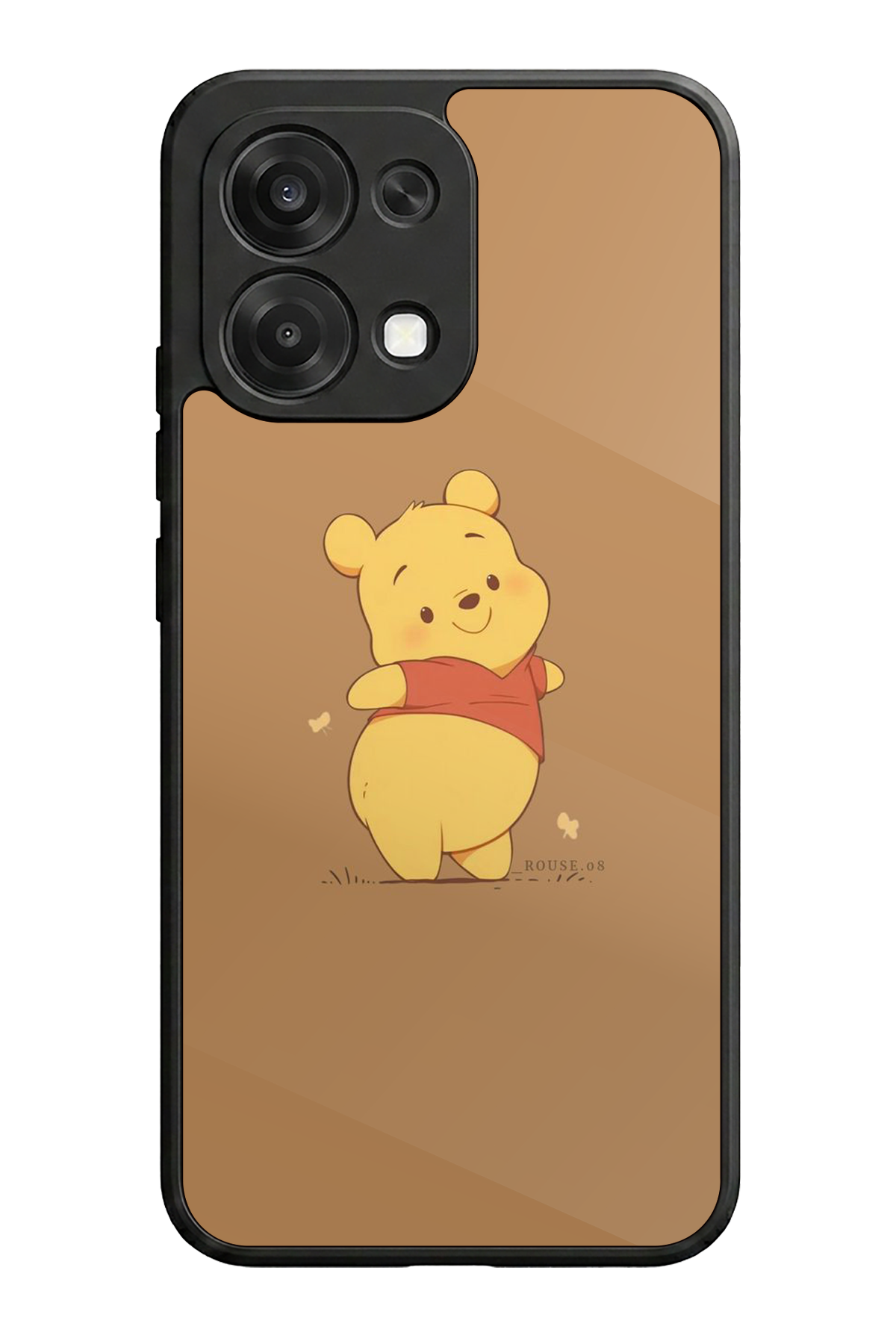 Oppo A6 Pro Uyumlu Winnie Tasarımlı Glossy Premium Kılıf
