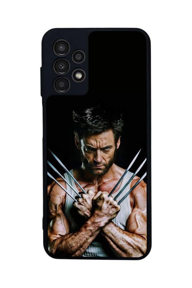 Samsung Galaxy A23 Uyumlu Wolverine Tasarımlı Glossy Premium Kılıf