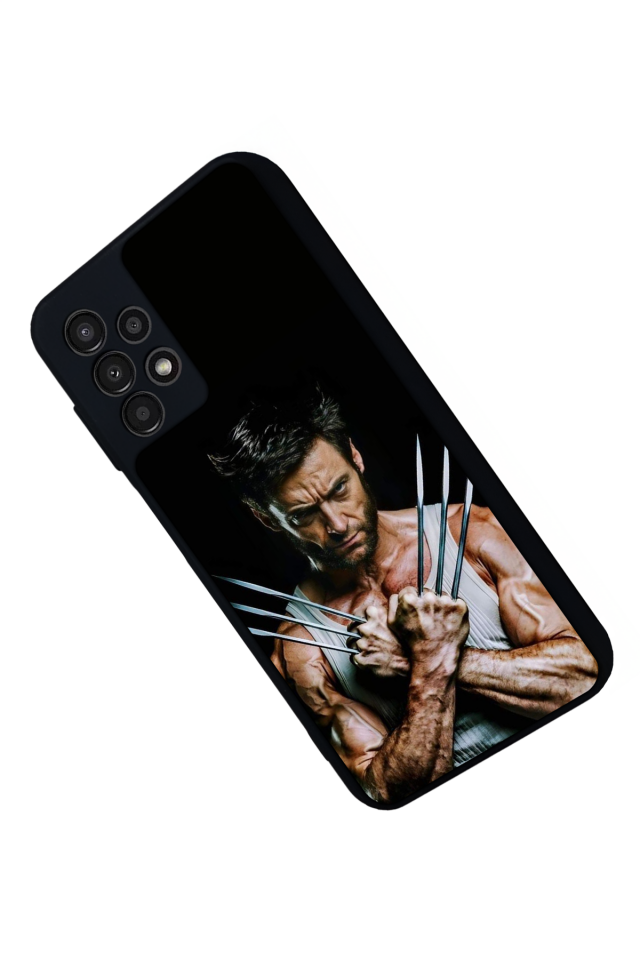 Samsung Galaxy A23 Uyumlu Wolverine Tasarımlı Glossy Premium Kılıf