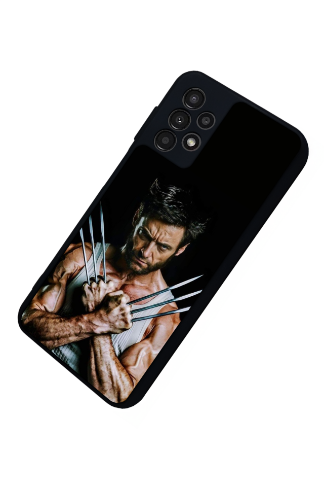 Samsung Galaxy A23 Uyumlu Wolverine Tasarımlı Glossy Premium Kılıf