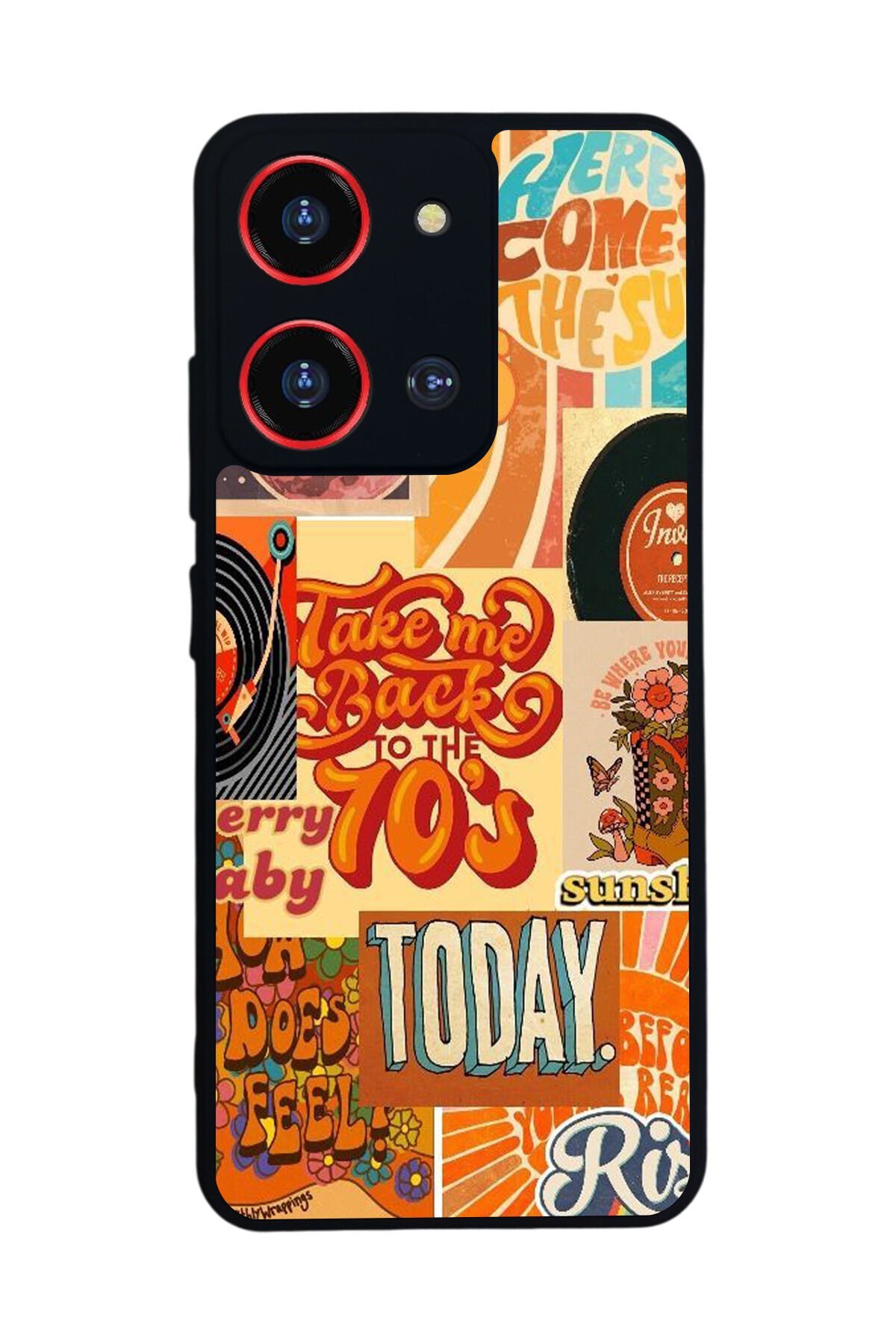 Reeder S19 Max Pro S 108MP Uyumlu Poster Tasarımlı Glossy Premium Kılıf