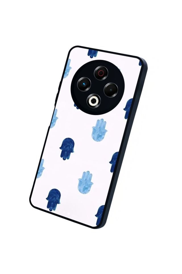 Tecno Spark 30 Uyumlu Nazar Tasarımlı Glossy Premium Kılıf