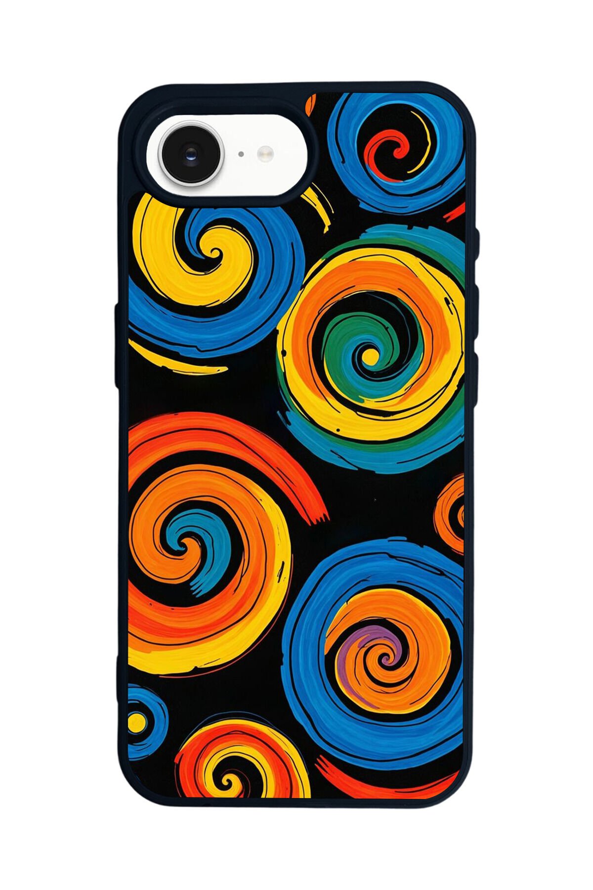 iPhone 16E Uyumlu Abstract Tasarımlı Glossy Premium Kılıf