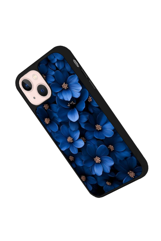 iPhone 15 Plus Uyumlu Cicek Tasarımlı Glossy Premium Kılıf