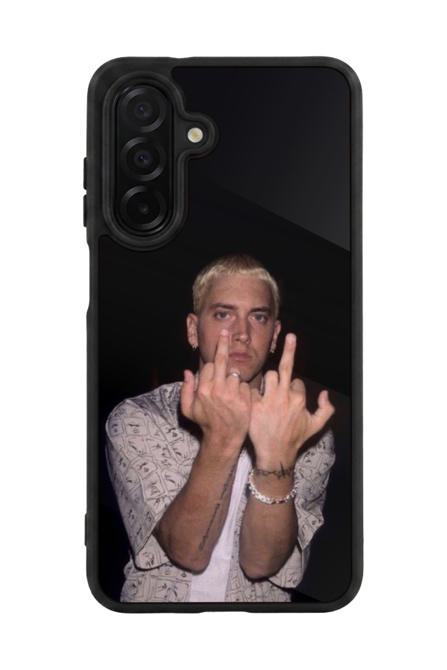 Samsung Galaxy A56 Uyumlu Eminem Tasarımlı Glossy Premium Kılıf
