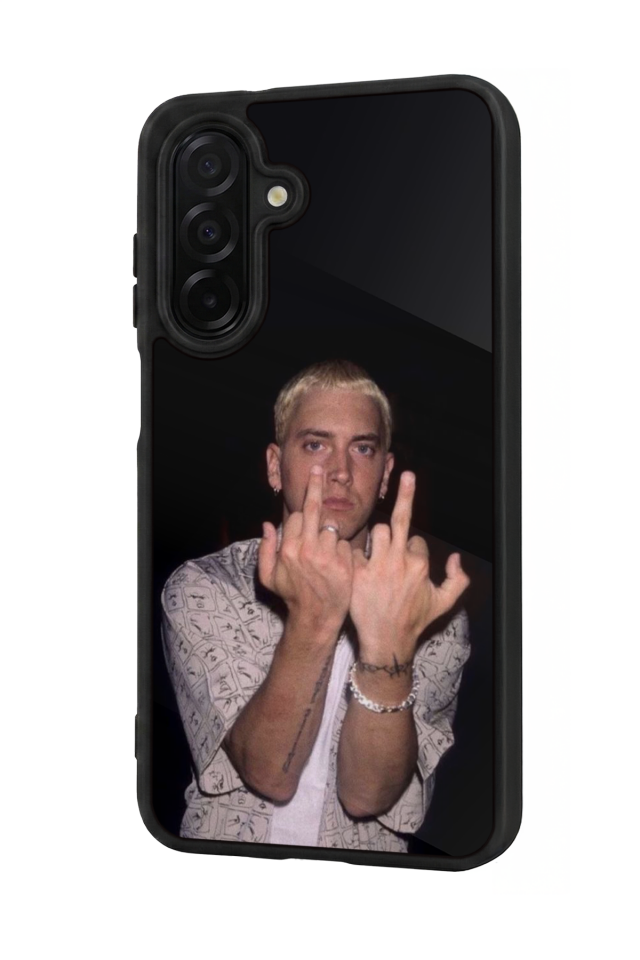 Samsung Galaxy A56 Uyumlu Eminem Tasarımlı Glossy Premium Kılıf
