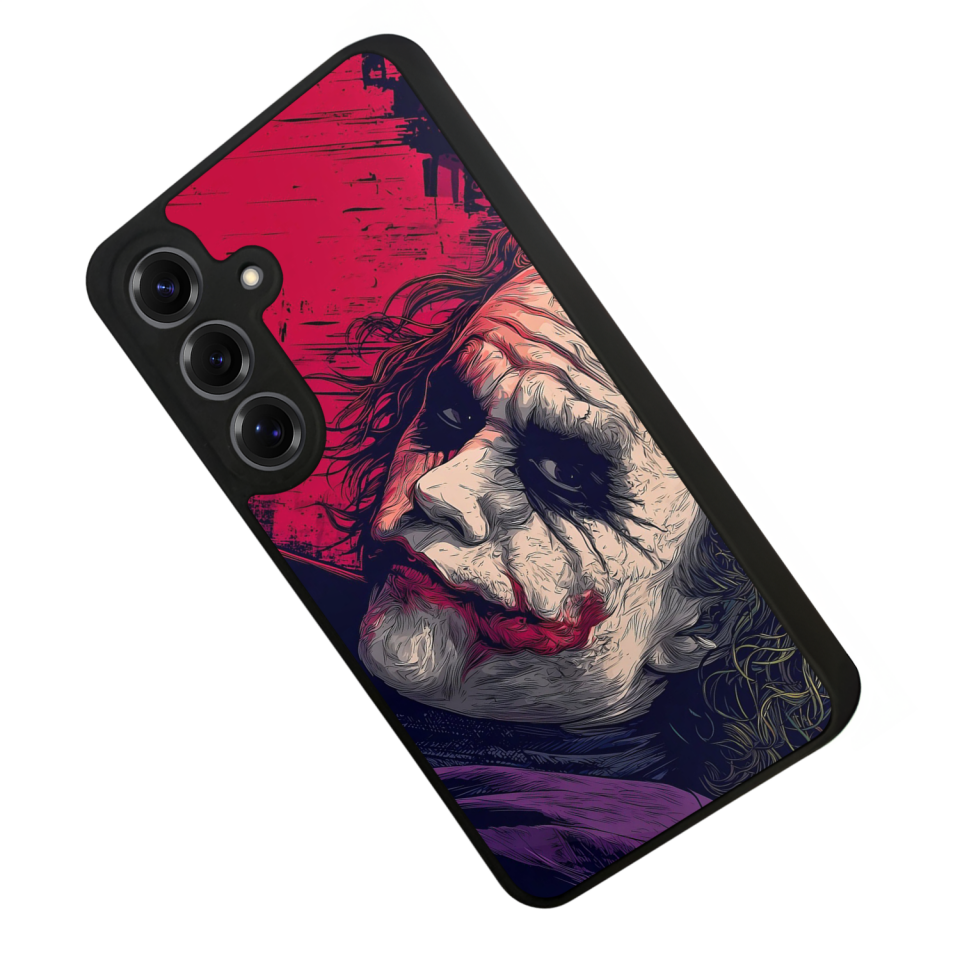 Samsung Galaxy S25 Uyumlu Joker Tasarımlı Glossy Premium Kılıf