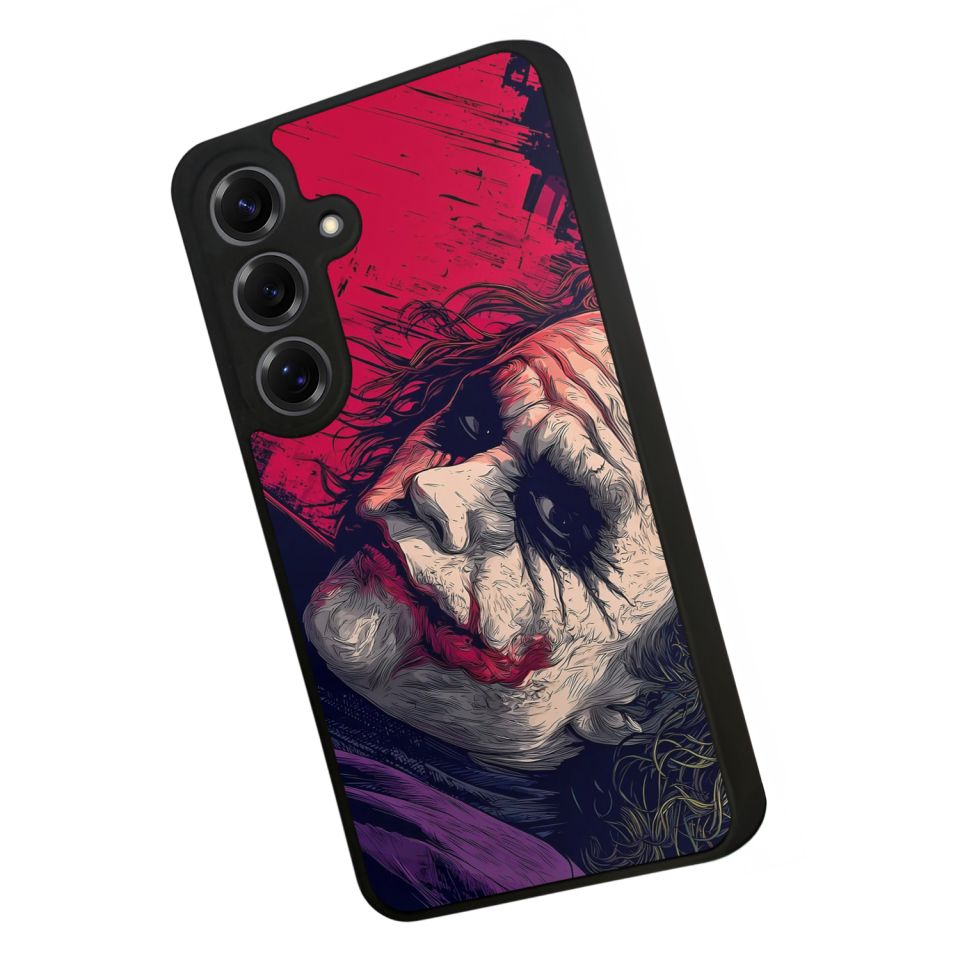 Samsung Galaxy S25 Uyumlu Joker Tasarımlı Glossy Premium Kılıf