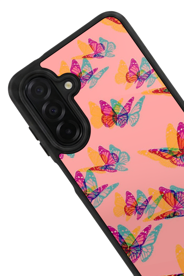 Samsung Galaxy A26 Uyumlu Kelebek Tasarımlı Glossy Premium Kılıf