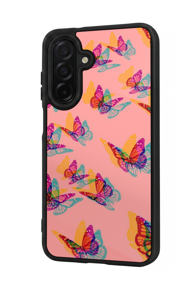 Samsung Galaxy A26 Uyumlu Kelebek Tasarımlı Glossy Premium Kılıf