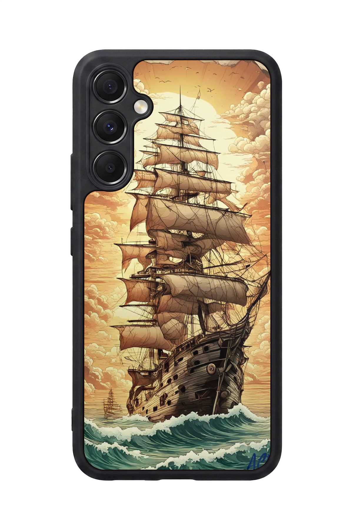Samsung Galaxy A34 Uyumlu Korsan Tasarımlı Glossy Premium Kılıf