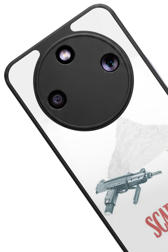 Honor Magic 8 Lite Uyumlu Scarface Tasarımlı Glossy Premium Kılıf