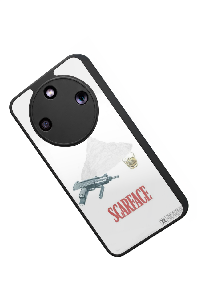 Honor Magic 8 Lite Uyumlu Scarface Tasarımlı Glossy Premium Kılıf