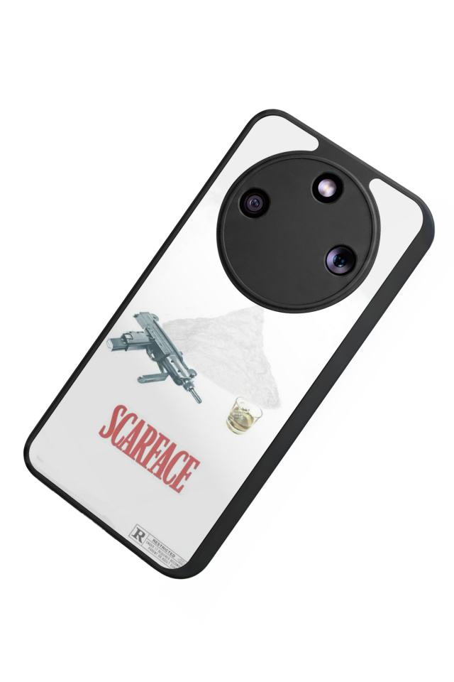 Honor Magic 8 Lite Uyumlu Scarface Tasarımlı Glossy Premium Kılıf