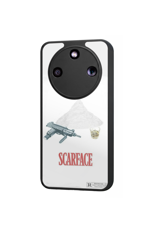 Honor Magic 8 Lite Uyumlu Scarface Tasarımlı Glossy Premium Kılıf