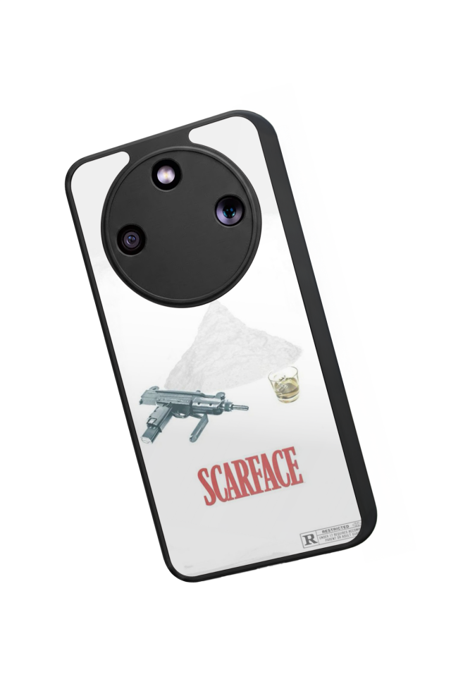 Honor Magic 8 Lite Uyumlu Scarface Tasarımlı Glossy Premium Kılıf