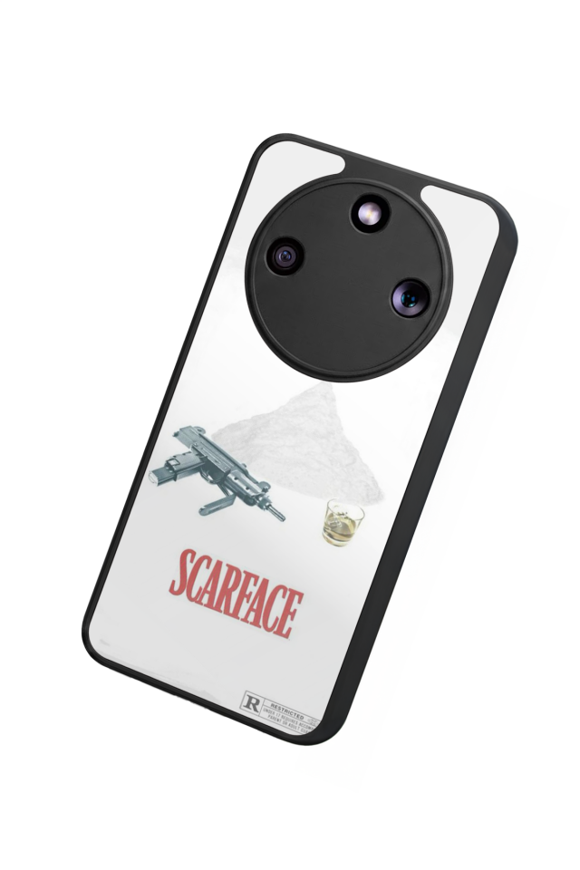 Honor Magic 8 Lite Uyumlu Scarface Tasarımlı Glossy Premium Kılıf