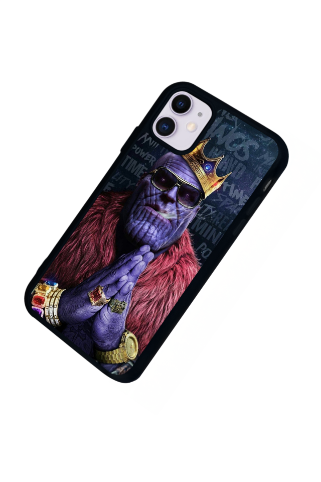 iPhone 11 Uyumlu Thanos Tasarımlı Glossy Premium Kılıf