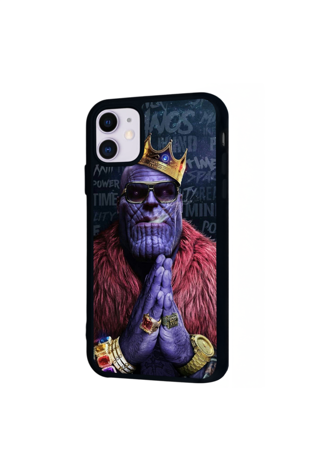iPhone 11 Uyumlu Thanos Tasarımlı Glossy Premium Kılıf