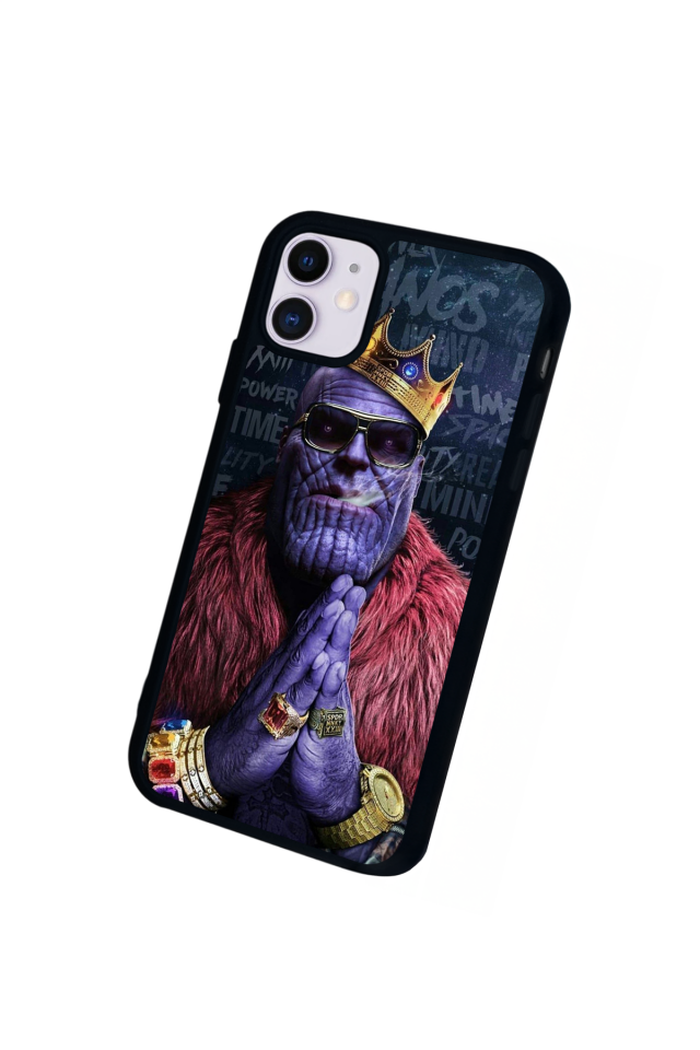 iPhone 11 Uyumlu Thanos Tasarımlı Glossy Premium Kılıf