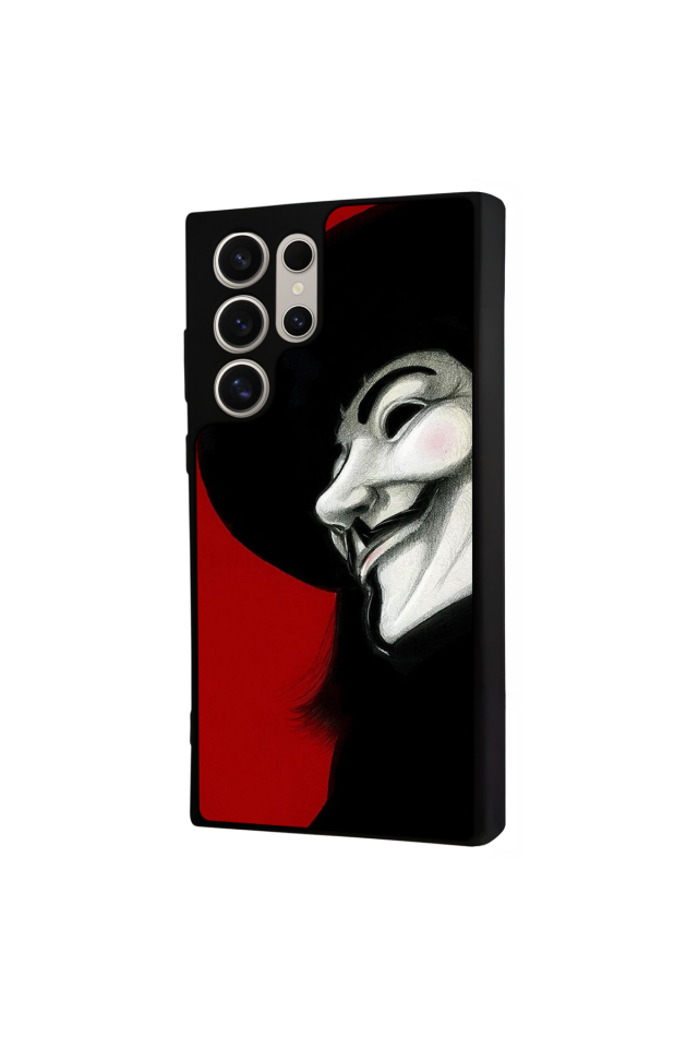 Samsung Galaxy S24 Ultra Uyumlu Vendetta Tasarımlı Glossy Premium Kılıf