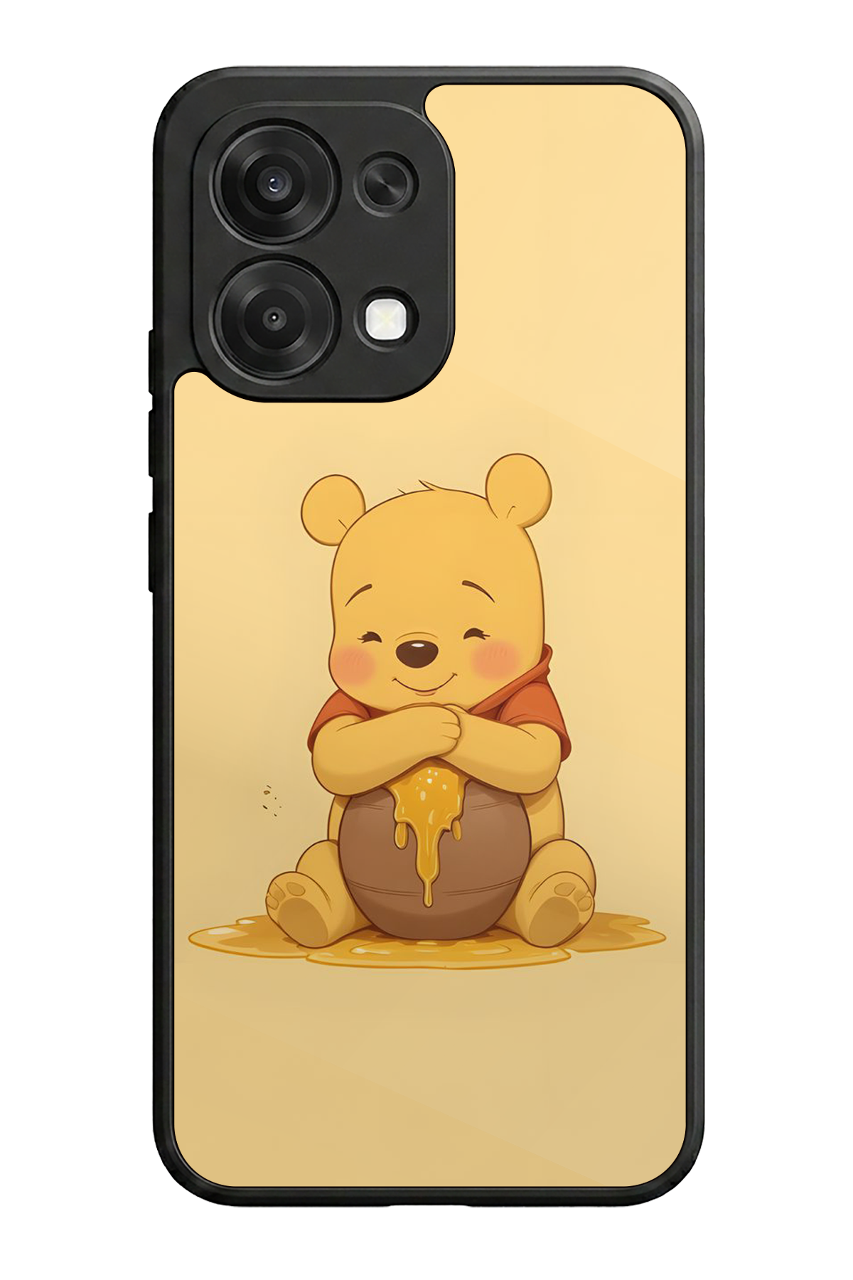 Oppo A6 Pro Uyumlu Winnie Tasarımlı Glossy Premium Kılıf